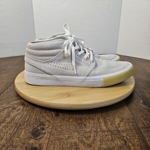 Nike SB Zoom Janoski Mid RM SE Sneakers Mens Size 9.5 Gray Suede CD6576-109 2019
